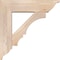 Ekena Millwork Balboa Traditional Smooth Bracket w/ Offset Brace, Douglas Fir, 7 1/2"W x 28"D x 28"H BKT0806X28X28BOA01SDF - alternate 3